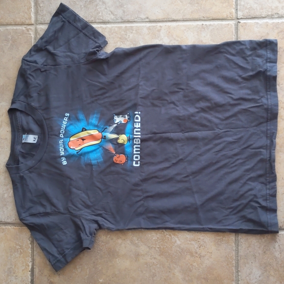 Funny Hot Dog Fitted Tee - Picture 2 of 3